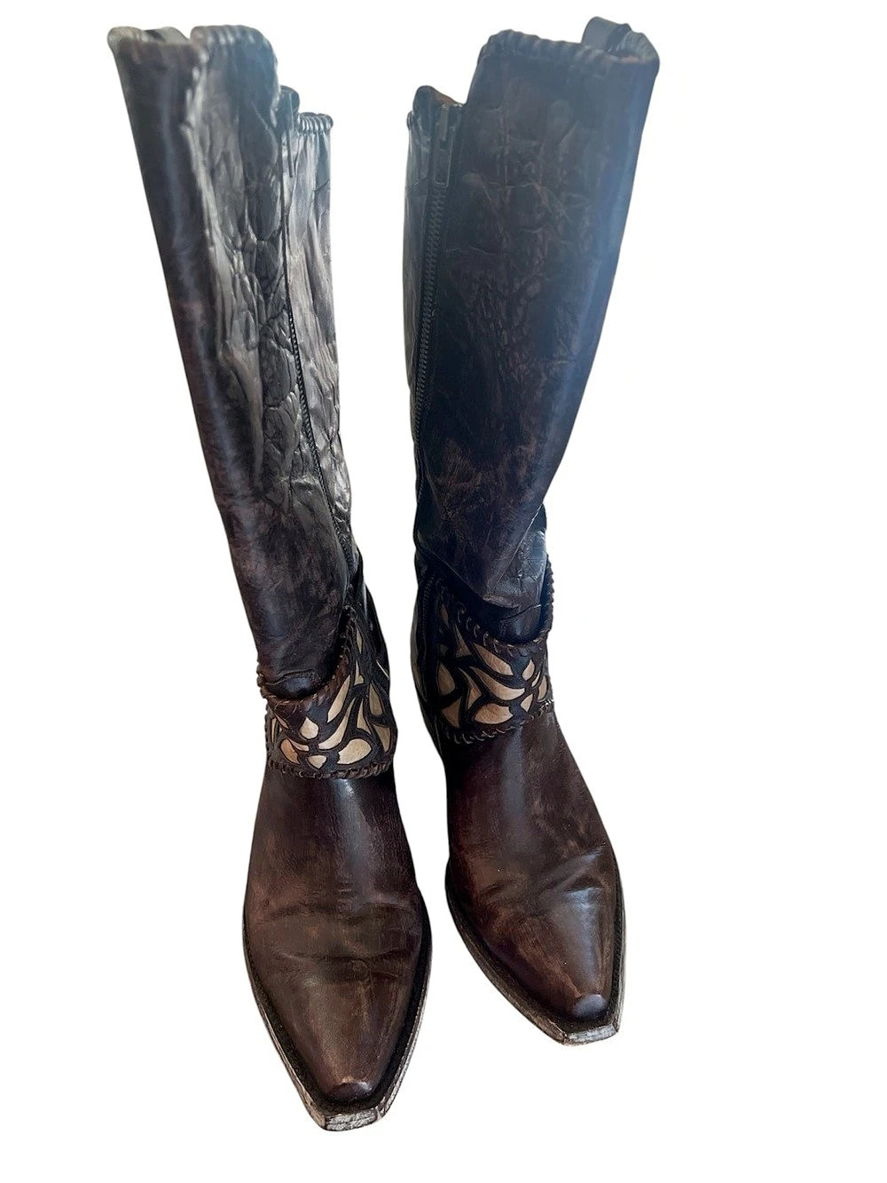 Old Gringo Western Boots Chocolate Brown US 9.5